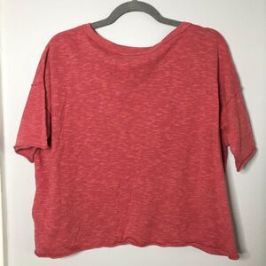 Eileen Fisher | Basic Red Shirt for Layering | Size Small Petite